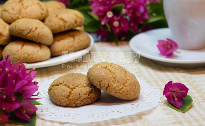 как приготовить печенье без яиц с крахмалом