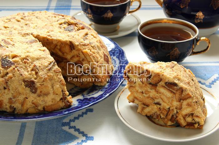 вкусный торт микадо на скорую руку