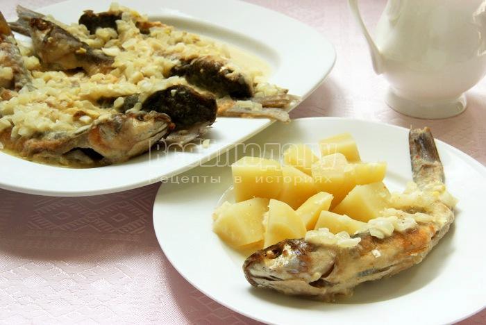 как вкусно пожарить кефаль в молоке