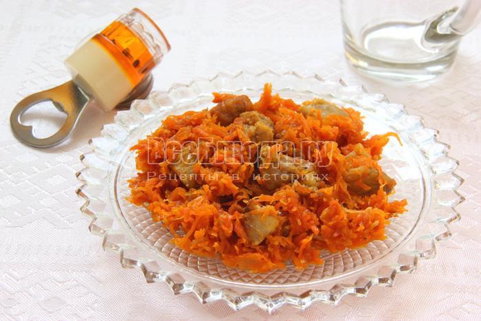 Сладковато-острая свинина с морковкой (рецепт азиатской кухни)