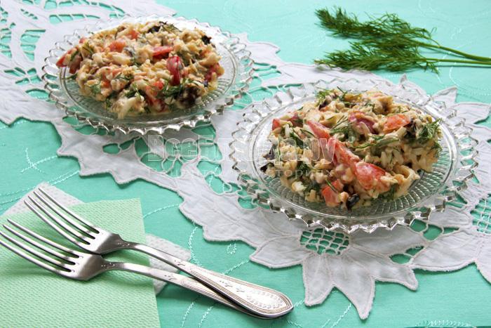 вкусный салат без мяса вкусный салат без мяса