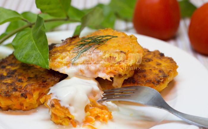 рецепт котлет из морковки