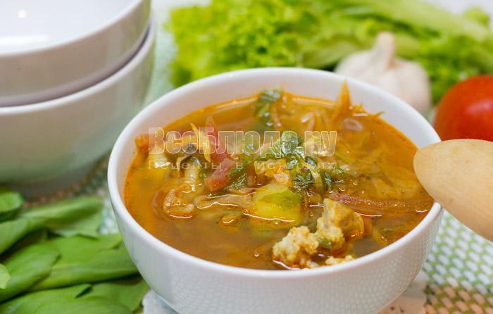 вкусный грибной борщ со свининой вкусный грибной борщ со свининой